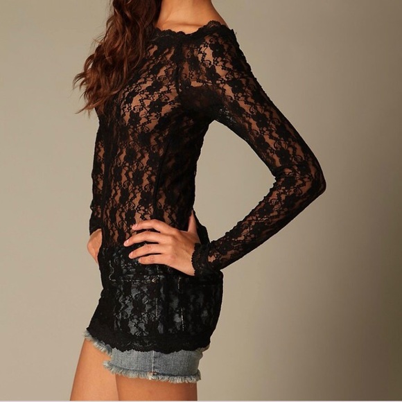 Free People Tops - ✨JUST IN Free People Scandalous Lace Top